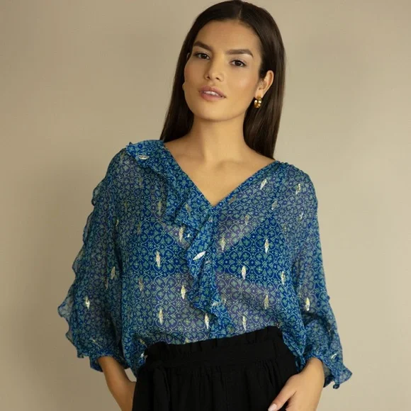 8. ba&sh Masha Top - Picture 2 of 5